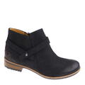 czarne nubukowe buty  Vostimo vostimo botki 2152-51n czarne