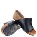 czarne skórzane buty H6AZ8X Ryłko widoczna podeszwa i wewnętrzny profil