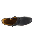 czarne nubukowe buty  Vostimo obuwie