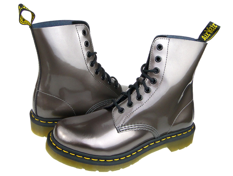 Dr. Martens PASCAL Pewter Spectra Patent