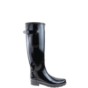 Kalosze HUNTER WFT1071RGL original tall refined gloss black