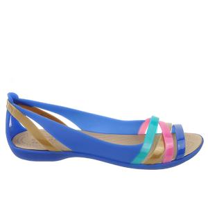Sandały Crocs Isabella huarache 2 flat w 204912-4HT niebieski