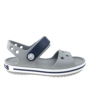 Sandały Crocs Crocband Sandal Kids 12856-01U light grey/navy