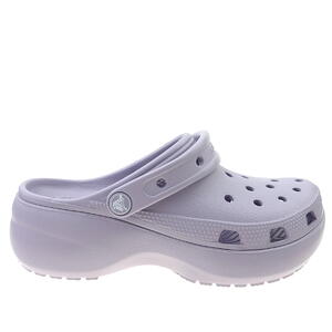 Klapki Crocs Classic Platform Clog W 206750-5PS mauve mist