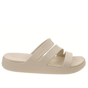 Klapki Crocs Getaway Strappy 209587-160 stucco