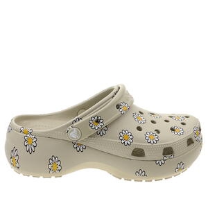 Klapki Crocs Classic Platform Floral Clog W 212668-1WY meteor