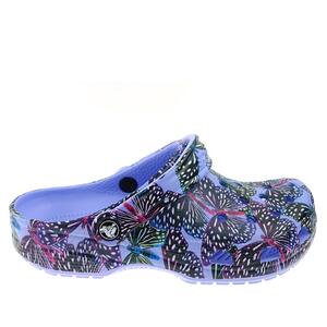 Klapki Crocs Classic Butterfly Clog 208257-5Q7 moon jelly/multi