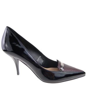 Classico Bellezza 2714 czarny lakier, wrzosowa gadzia 