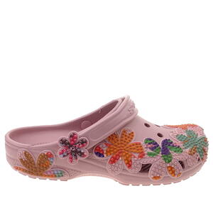 Klapki Crocs Classic Summer Beaded Clog 213237-5AD mauve
