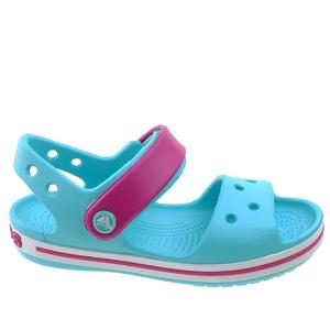 Sandały Crocs Crocband Sandal Kids 12856 miętowy, różowy