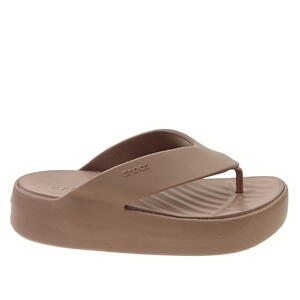 Japonki Crocs Getaway Platform Flip 209410-2JJ milk chocolate