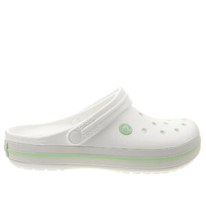 Klapki Crocs Crocband 11016-1YL white/serene green