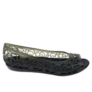Balerinki Crocs Isabella Jelly Flat W 203285 czarny