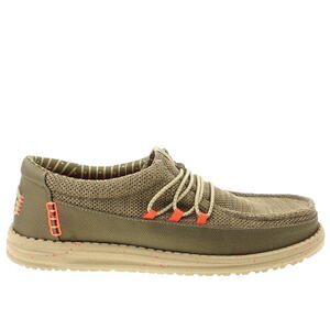 HeyDude 45075-3BJ burnt olive/multi