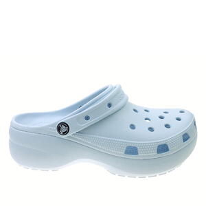 Klapki Crocs Classic Platform Clog W 206750-4JQ mineral blue