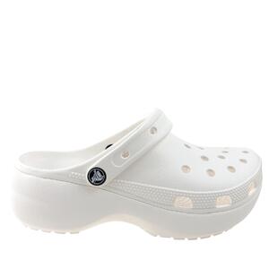 Klapki Crocs Classic Platform Clog W 206750-100 white