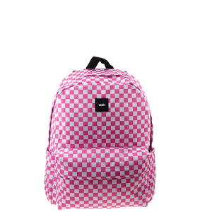 Plecak Vans Old Skool Check VN000H4XFRQ1 biały, różowy