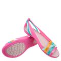 różowe buty 204912-6NU Crocs widoczna podeszwa i wewnętrzny profil
