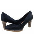 welurowe buty 22433 Tamaris czółenka Tamaris