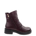 skórzane buty A7159-23/00-7 Maciejka botki damskie Maciejka