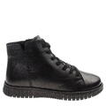 skórzane buty V474-01689-01BLA Venezia trzewiki damskie Venezia