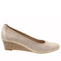 welurowe buty 22320 Tamaris koturny Tamaris