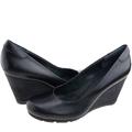 czarne skórzane buty Z6201K3 Ryłko lewy i prawy profil