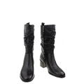 skórzane buty 25379 Tamaris Tamaris 25379 czarny