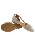 welurowe buty 04614-04/00-5 Maciejka Maciejka 4614-04 beżowy