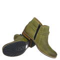 zielone nubukowe buty  Vostimo buty vostimo