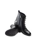 czarne skórzane buty 8623-71 Wojas widoczna podeszwa i wewnętrzny profil