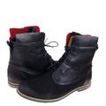 licowe z nubukiem buty 10-0119-001 NIK - Giatoma Niccoli lewy i prawy profil