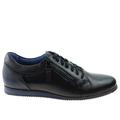 czarne skórzane buty 03-0869-01-5-01-03 NIK - Giatoma Niccoli obuwie męskie NIK