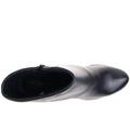 czarne skórzane buty 25460 Tamaris z góry