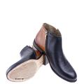 czarne skórzane buty 6444 Lesta Obuwie damskie 