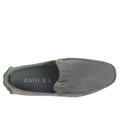 szare nubukowe buty 3153 Badura z góry