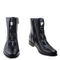 czarne skórzane buty 5218-155 Eksbut poglądowe