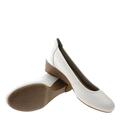 białe skórzane buty 22320 Tamaris Tamaris 22320 biały