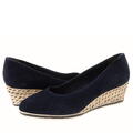 welurowe buty 22303-42 Tamaris koturny Tamaris