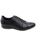 czarne skórzane buty 7004-51 Wojas zewnętrzny profil