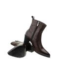 skórzane buty 60565 Lemar Lemar 60565 czekolada