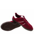 welurowe buty 23624-537 Tamaris Tamaris 23624 bordowy
