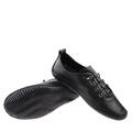 czarne skórzane buty 032654 Venezia Venezia 032654 czarny