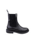 skórzane buty L036LEBLOBB034 Venezia sztyblety damskie Venezia