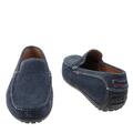 welurowe buty MM60R01M1 Venezia Venezia MM60R01M1 granatowy