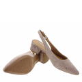 welurowe buty 29500 Tamaris Tamaris 29500 beżowy
