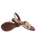 skórzane buty 40185 Lemar Lemar 40185 beżowy