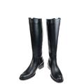 czarne skórzane buty DKF485 Gino Rossi poglądowe