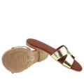 skórzane buty I014LEGOOBK056 Venezia Venezia I014LEGOOBK056 złoty