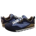 skórzane i materiałowe buty J93829 Merrell lewy i prawy profil
